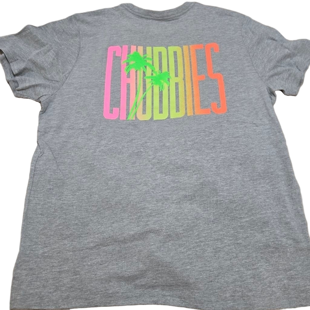 Chubbies Shady Palm Tee Large NWT